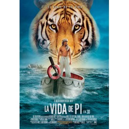 La vida de Pi DVD ALQUILER La vida de Pi DVD ALQUILER