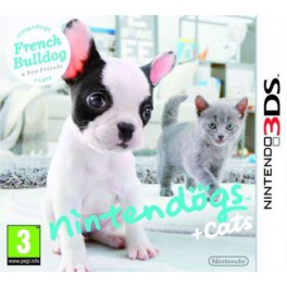 NINTENDOGS + GATOS - BULLDOG - 3DS