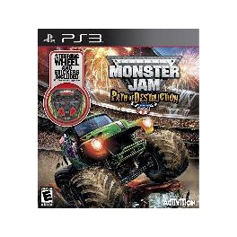 Monster Jam Path of Destruction + Volante - PS3