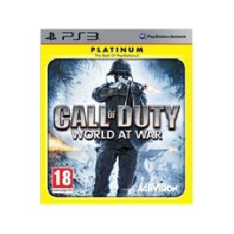 Call of Duty World at War Platinum - PS3