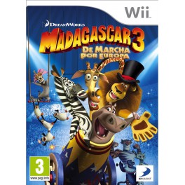 Madagascar 3: de marcha por Europa - Wii