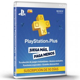 Tarjeta prepago PlayStation Plus 90 días (P Tarjeta prepago PlayStation Plus 90 días (P