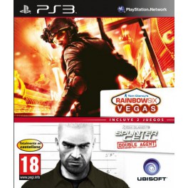 Splinter Cell Double Agent + Rainbow Six Vegas - P Splinter Cell Double Agent + Rainbow Six Vegas - P