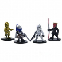 Figura Star Wars con peana