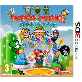 Paper Mario Sticker Star - 3DS