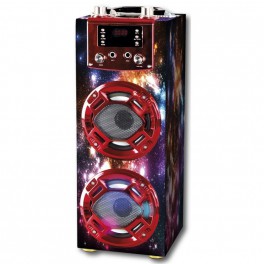 Altavoz bluetooth karaoke GR-WSK125 Rojo