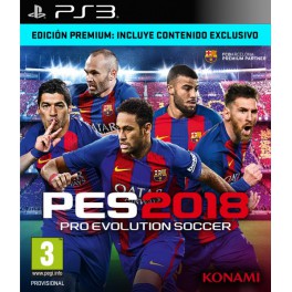PES 2018 Premium Edition - PS3