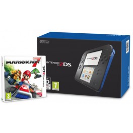 Consola 2DS Azul+Mario Kart 7