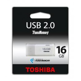 Pendrive Toshiba USB 2.0. 16GB Blanco