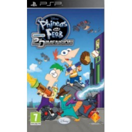 PHINEAS & FERB LA SEGUNA DIMENSION - PSP