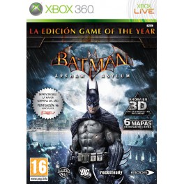 Batman Arkham Asylum GOTY Classics - X360