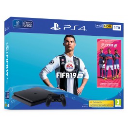 Consola PS4 Slim 1TB + FIFA 19