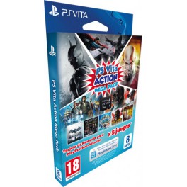 Tarjeta Memoria PS Vita 8GB Action Mega Pack
