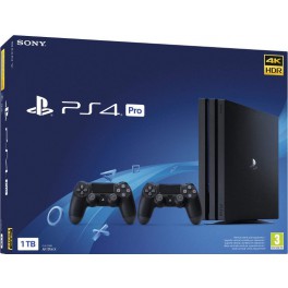 Consola PS4 Pro 1TB + 2 DualShock