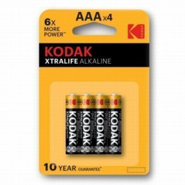 Kodak Pack Pilas Alcalinas Xtralife AAA