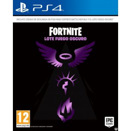 Fortnite Lote Fuego Oscuro - PS4 Fortnite Lote Fuego Oscuro - PS4