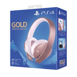 Wireless Headset Rose Gold - PS4