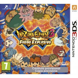 Inazuma Eleven 3 Fuego Explosivo - 3DS "CART& Inazuma Eleven 3 Fuego Explosivo - 3DS "CART&