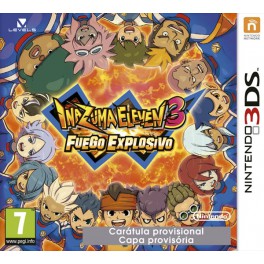 Inazuma Eleven 3 Fuego Explosivo - 3DS "Fotoc