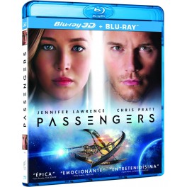 Passengers BD 3D + BLURAY 2D