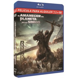 El amanecer del planeta de los simios  (DVD Alquil