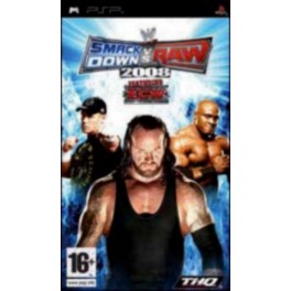 WWE - SMACKDOWN VS RAW 2008 - PSP