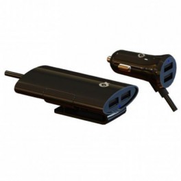 Cargador de Coche Poss PSCACFB6A - Negro