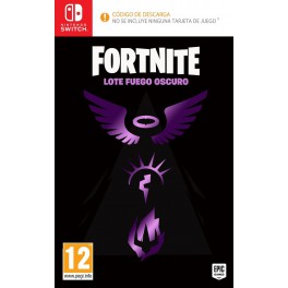 Fortnite Lote Fuego Oscuro - SWI(CARÁTULA R Fortnite Lote Fuego Oscuro - SWI(CARÁTULA R