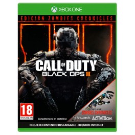 Call of Duty Black Ops 3 + Zombie Chronicles - Xbo
