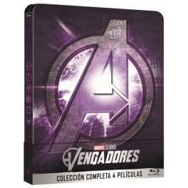 Vengadores 1-4 + steelbook - BD