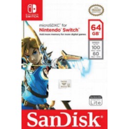 SanDisk microSDXC UHS-I Tarjeta para Nintendo Swit