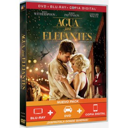 Agua para elefantes (BR + DVD + Copia Digital) Agua para elefantes (BR + DVD + Copia Digital)