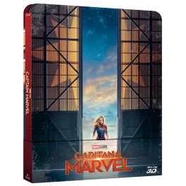 Capitana Marvel 3D Edición Metálica