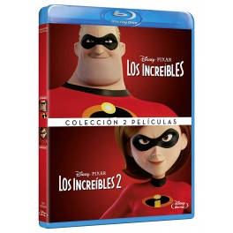 Pack Los Increibles 1+2 [Blu-ray]