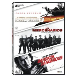 Transporter 3 + Los mercenarios + Bangkok Dangerou