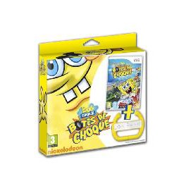 Bob Esponja Botes de Choque + Volante - Wii