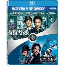 Pack Sherlock Holmes + Sherlock Holmes 2 Blu-Ray [