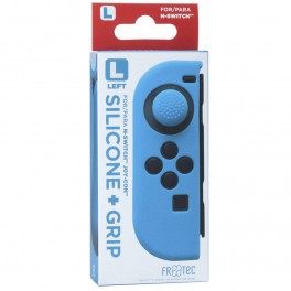 Silicona JoyCon Izquierdo +grips Azul - SWI