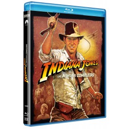 Indiana Jones 1-4 (Edición 2017) [Blu-ray]