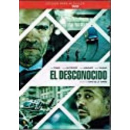 El Desconocido [DVD] "Carátula fotocop