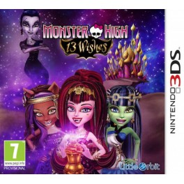 Monster High 13 Monstruo Deseos - 3DS Monster High 13 Monstruo Deseos - 3DS