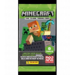 MEGAPACK MINECRAFT 2 CARDS PANINI ARCHIVADOR + 3 S